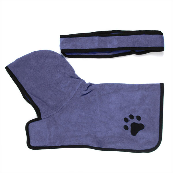 Dog Bathrobe Quick Drying Microfiber Towel - JHYF002 - Image 4