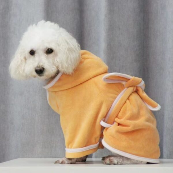 Dog Bathrobe Luxury Towel Quick Dry - JHYF001 - Image 2