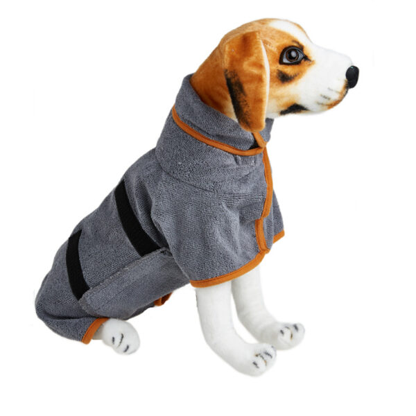 Dog Bathrobe Drying Towel Absorbent - JHYF004 - Image 7