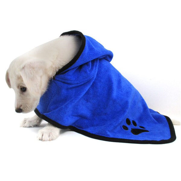 Dog Bathrobe Quick Drying Microfiber Towel - JHYF002 - Image 3