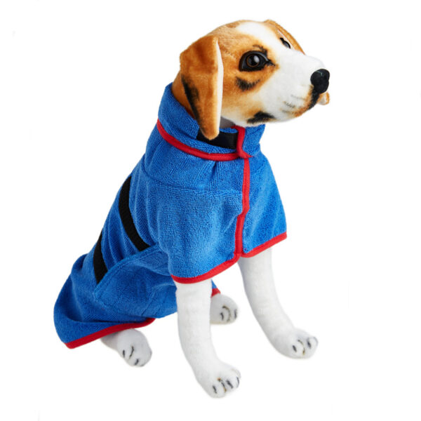 Dog Bathrobe Drying Towel Absorbent - JHYF004 - Image 8