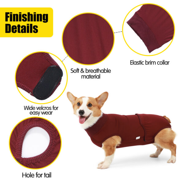 Dog Recovery Suit Solid - JHYFYWE002 - Image 4