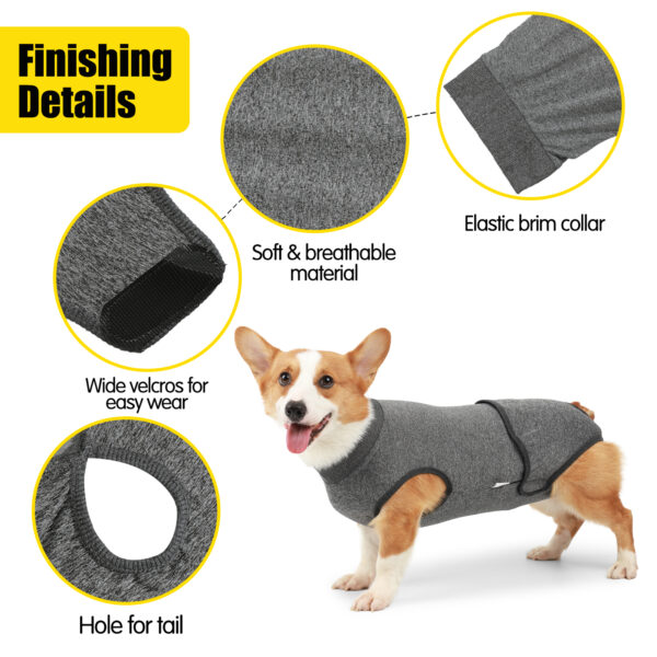 Dog Recovery Suit Solid - JHYFYWE002 - Image 3
