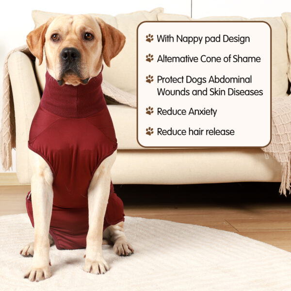 Dog Recovery Suit Solid - JHYFYWE002 - Image 6