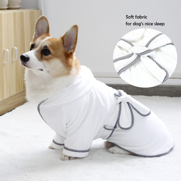 Dog Bathrobe Luxury Towel Quick Dry - JHYF001