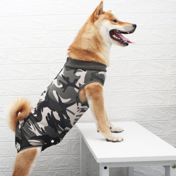 Dog Recovery Suit Row Buttons - JHYFAD001 - Image 2