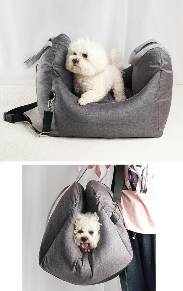 Dog Car Seat Carrier with Handles - JHCZC330 - Image 2
