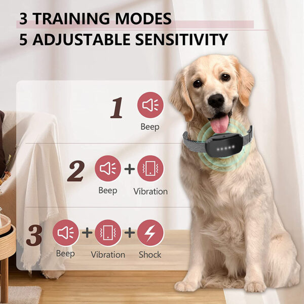 Automatic Dog Bark Collar Collection #2 - JHXQJL001 - Image 5