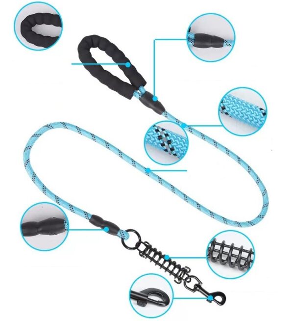Dog Leash with Spring JHQYMH003 - Image 2
