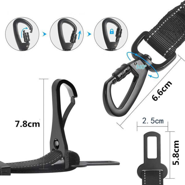 Dog Seat Belt - JHCZ004 - Image 6