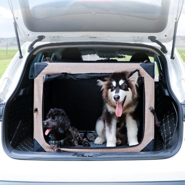 Dog Car Booster Seat Dog Crate - JHCZ006 - Image 3
