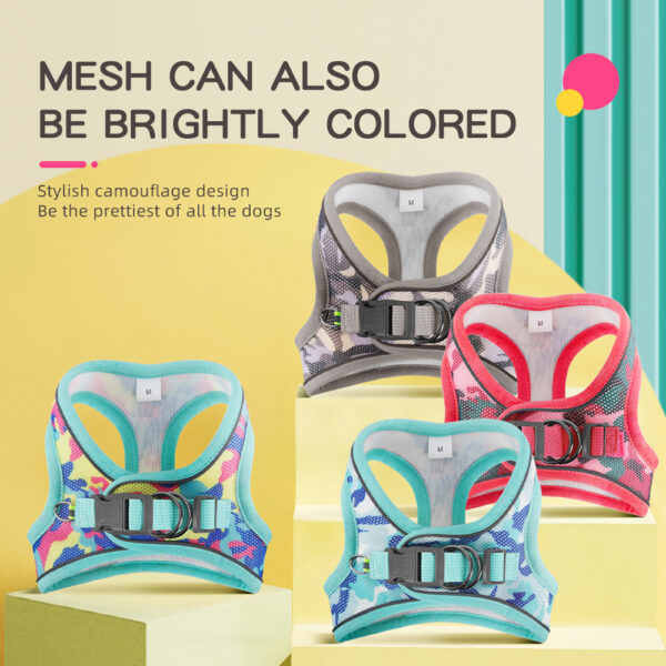 Dog Harness+Leash+Poop Bag - JHXBFB895 - Image 2