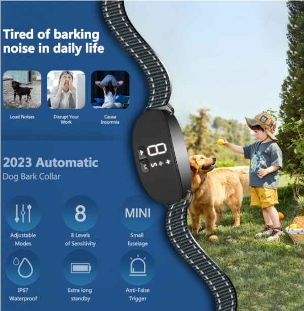 Automatic Dog Bark Collar Collection #2 - JHXQJL001 - Image 9