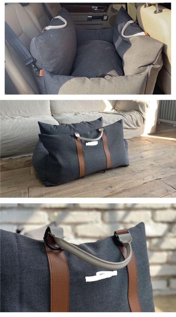 Dog Car Seat Carrier with Handles - JHCZC027 - Image 6