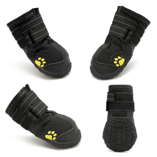 Dog Shoes Waterproof 4Pack - JHXZ001 - Image 4