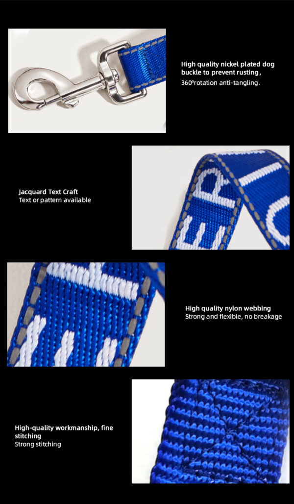 Dog Leash Jacquard JHQYLL039 - Image 4