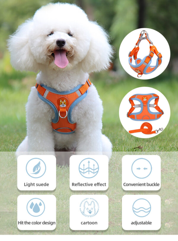 Dog Harness+Leash - JHXBFB867