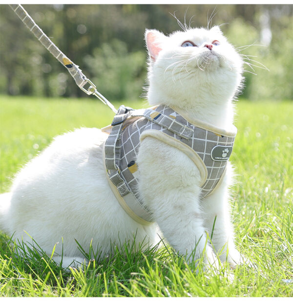 Cat & Dog Harness+Leash - JHXBFB849 - Image 4