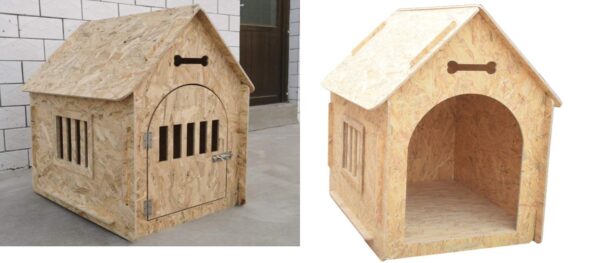 Wooden Cat House Lounger - JHMF010