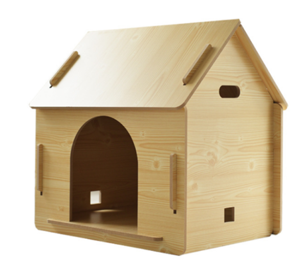 Wooden Cat House Lounger - JHMF018 - Image 2