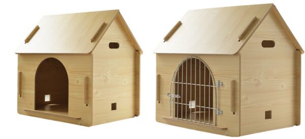 Wooden Cat House Lounger - JHMF018