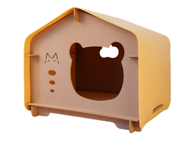Wooden Cat House Lounger - JHMF056 - Image 3