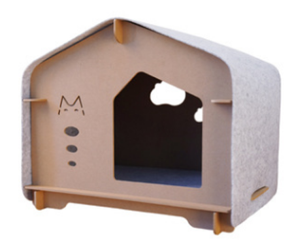 Wooden Cat House Lounger - JHMF056 - Image 4