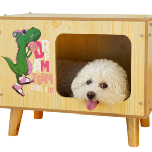 Wooden Cat House Lounger - JHMF058