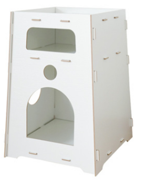 Wooden Cat House Lounger - JHMF059 - Image 2