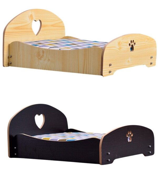 Wooden Cat House Lounger - JHMF097