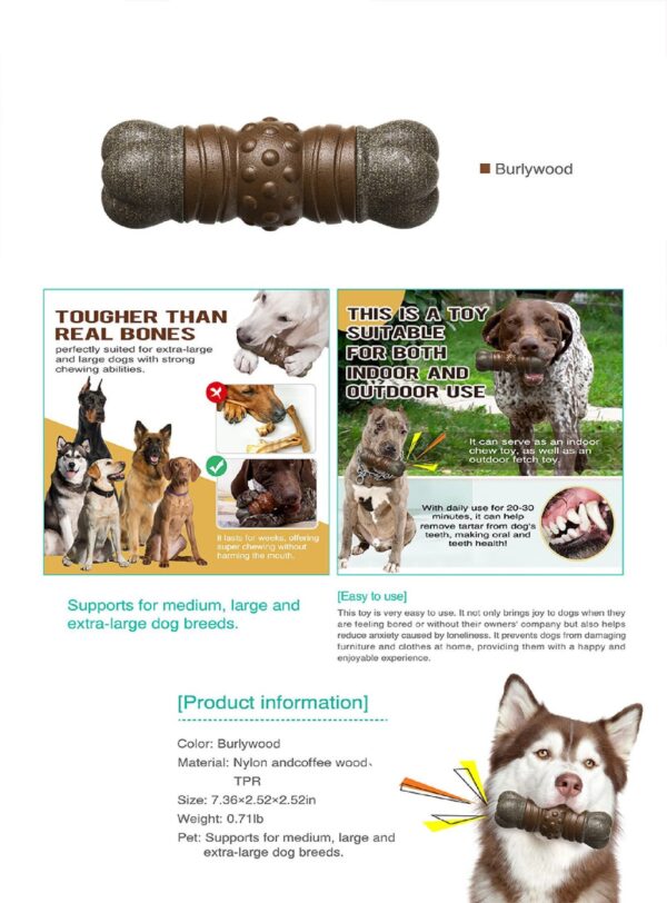 Bone Chew Squeeky Dog Toy - JHGWJ001