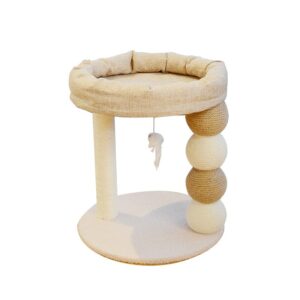 Cat Scratching Post with Top Perch  - JHMPJMP05