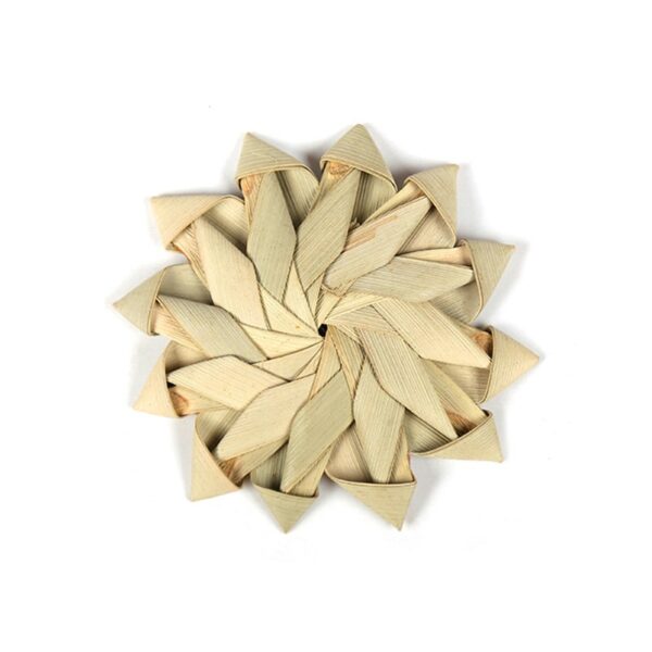 Woven Natural Palm Frond Shredding Toys - JHN016