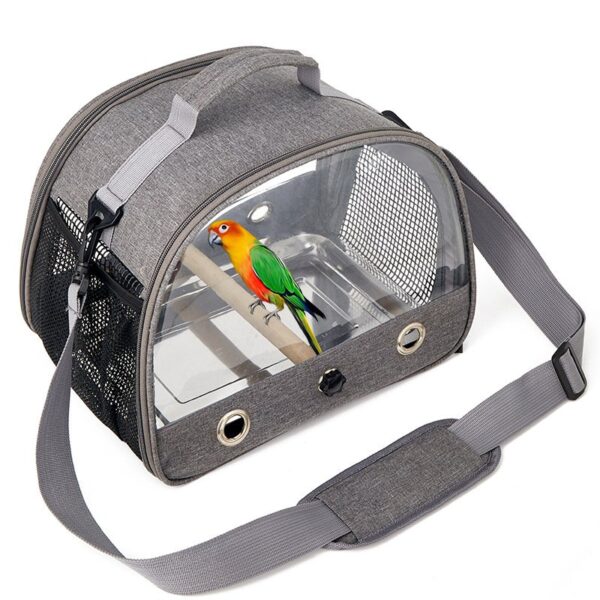 Portable Breathable Bird Travel Carrier Bag - JHN021 - Image 2