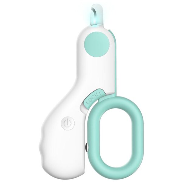 Pet Nail Clipper with LED & -U-V Light - JHMR015 - Image 2