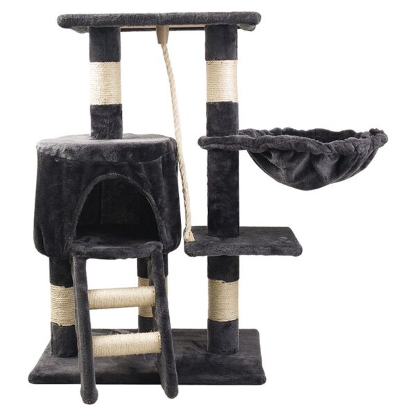 Multi- Level Cat Condo with Platform & Hammock - JHMPJMA10