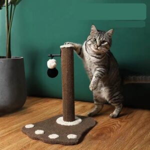 Cat Scratching Post with Hanging Ball - JHMPJMX10