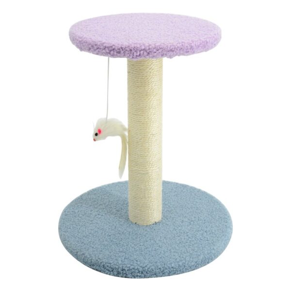 Cat Scratching Post with Top Perch and Feather Toy - JHMPJMH01 - Image 6