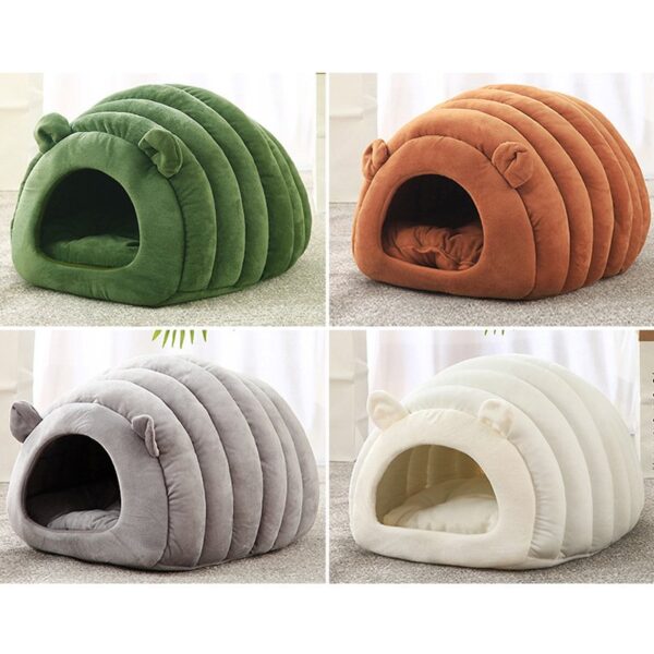 Caterpillar Shaped Cat Cave Bed - JHMW005 - Image 5