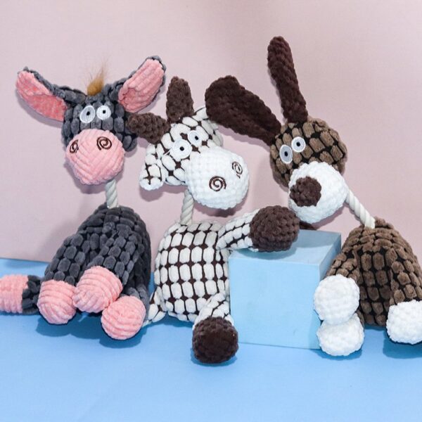 Plush Durable Chew Squeaky Dog Toy - JHGWJ031