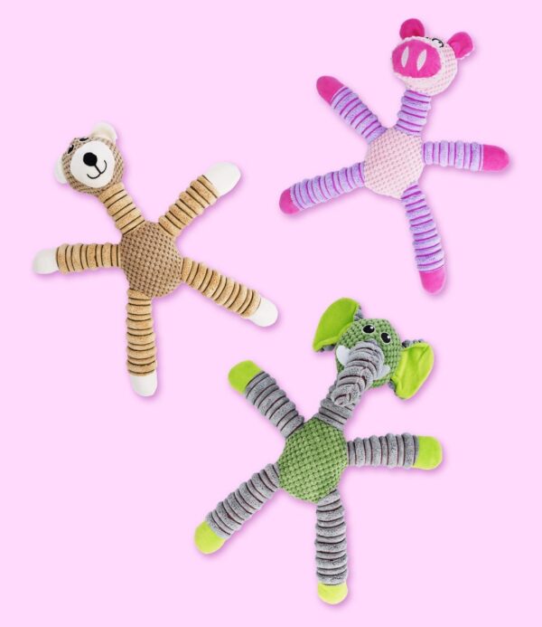 Plush Durable Chew Squeaky Dog Toy - JHGWJ032 - Image 2