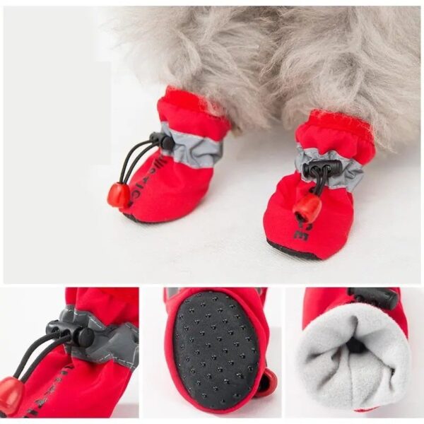 Soft Dog Boots Shoes - JHXZ004 - Image 2