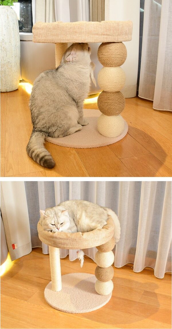Cat Scratching Post with Top Perch  - JHMPJMP05 - Image 8