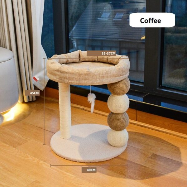 Cat Scratching Post with Top Perch  - JHMPJMP05 - Image 3