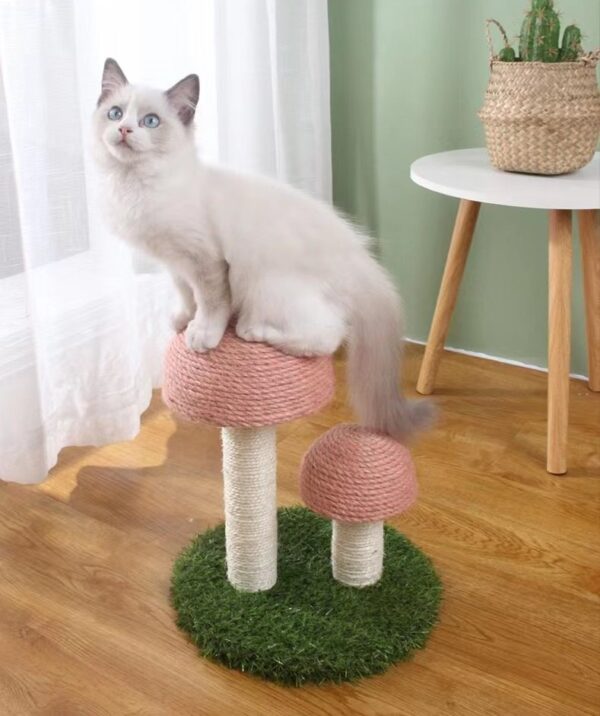 Mushroom Cat Scratching Post  - JHMPJMP04 - Image 2