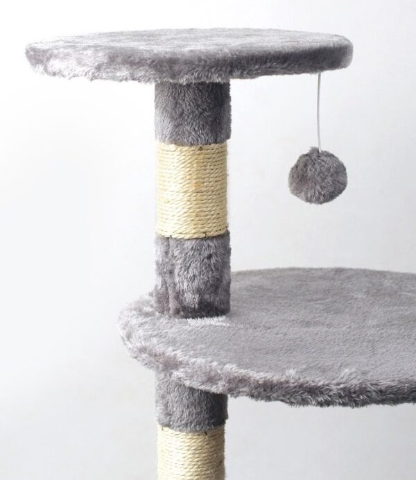 Multi- Level Cat Condo Cat Tree Towel with Platform  - JHMPJMA03 - Image 9
