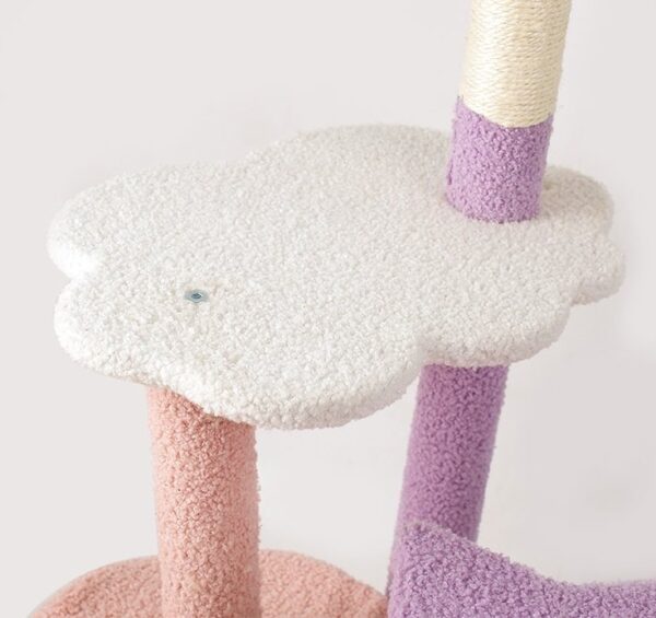 Cat Scratching Post with Top Perch - JHMPJMH18 - Image 9