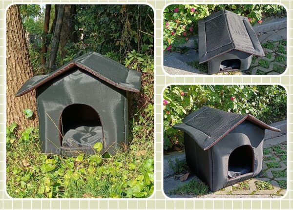 Outdoor Waterproof Cat House - JHMW034 - Image 5