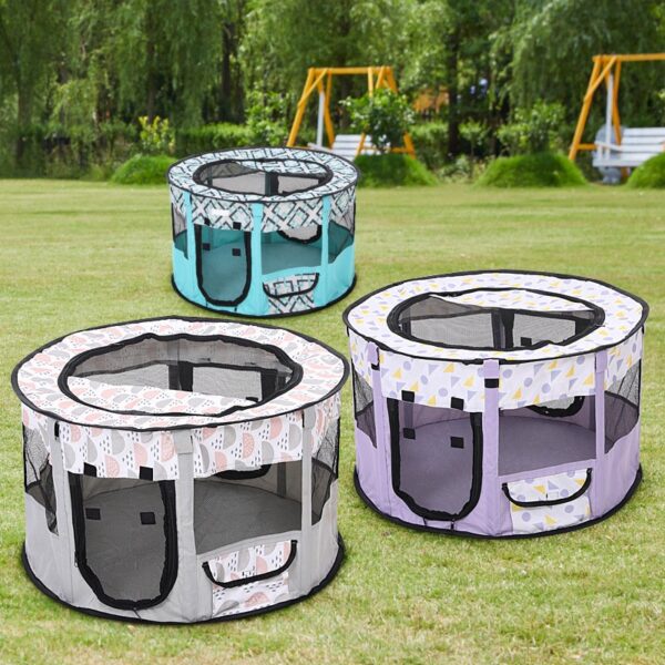 Foldable Dog Playpen - JHMW045 - Image 4
