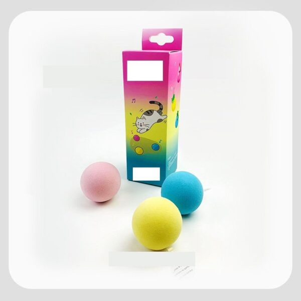 Chirping Catnip Ball Cat Toy - JHMWJ020 - Image 2